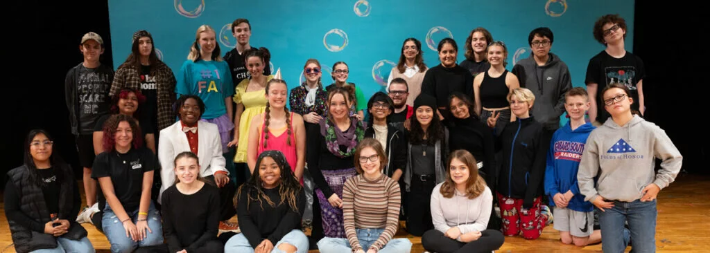 Cast and Crew of The Rainbow Fish Fall Play 2023